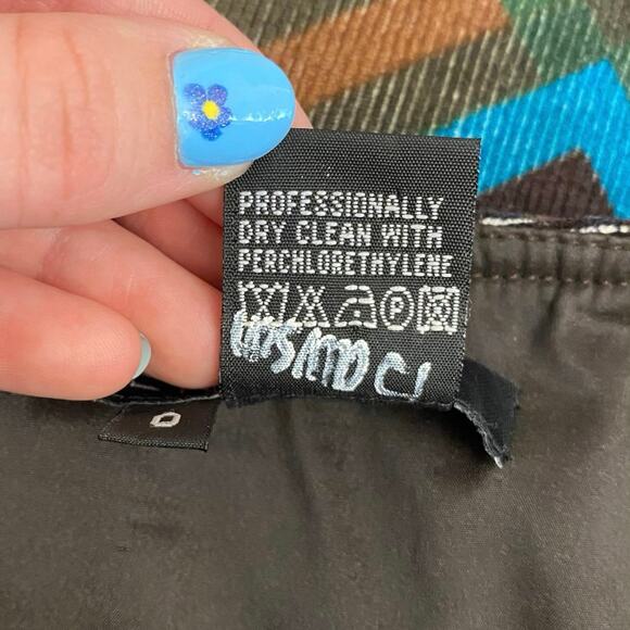 Etcetera Plaid Corduroy Mini Skirt Womens Size 0 Multicolor Preppy - Picture 7 of 7